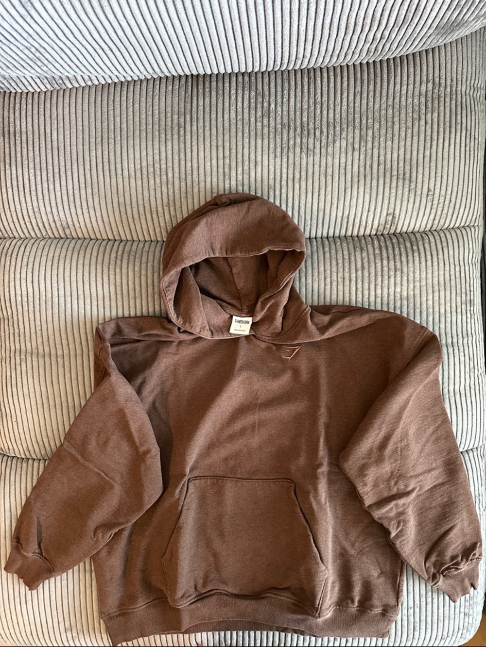 Gymshark Brown Crewneck Hoodie Pullover